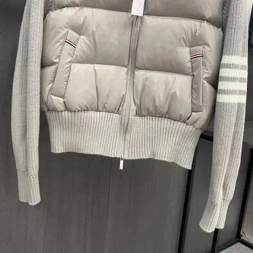 Cheap Thom Browne Down Feather Coat Long Sleeved For Women #1403455 Replica Wholesale [$132.00 USD] [ITEM#1403455] on Replica Thom Browne Down Feather Coat