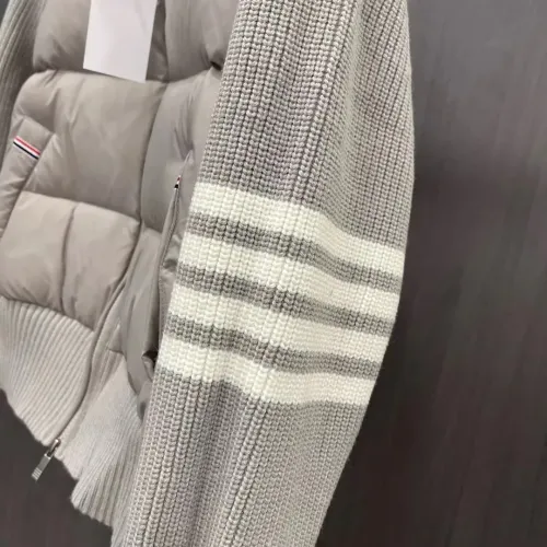 Cheap Thom Browne Down Feather Coat Long Sleeved For Women #1403455 Replica Wholesale [$132.00 USD] [ITEM#1403455] on Replica Thom Browne Down Feather Coat
