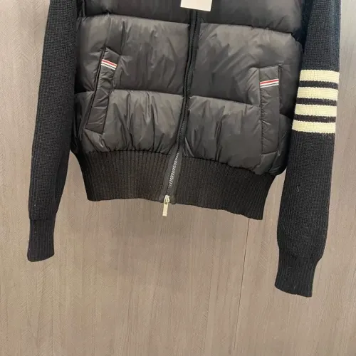 Cheap Thom Browne Down Feather Coat Long Sleeved For Women #1403456 Replica Wholesale [$132.00 USD] [ITEM#1403456] on Replica Thom Browne Down Feather Coat