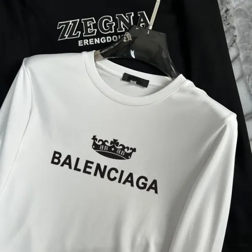 Cheap Balenciaga T-Shirts Long Sleeved For Unisex #1403463 Replica Wholesale [$34.00 USD] [ITEM#1403463] on Replica Balenciaga T-Shirts