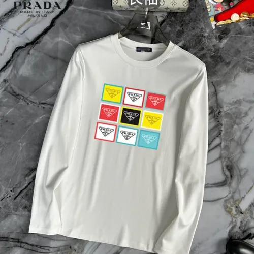 Prada T-Shirts Long Sleeved For Unisex #1403479