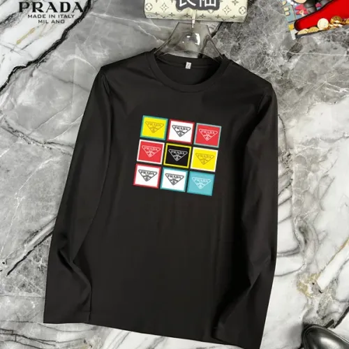 Prada T-Shirts Long Sleeved For Unisex #1403480