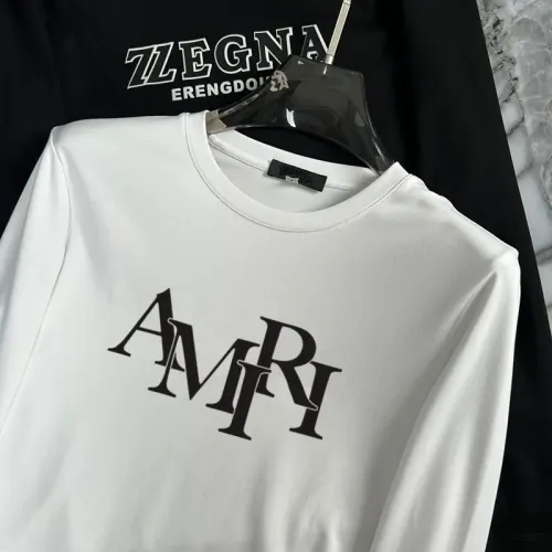 Cheap Amiri T-Shirts Long Sleeved For Unisex #1403481 Replica Wholesale [$34.00 USD] [ITEM#1403481] on Replica Amiri T-Shirts