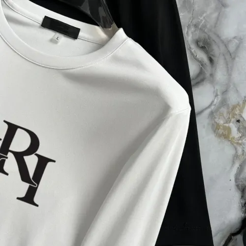 Cheap Amiri T-Shirts Long Sleeved For Unisex #1403481 Replica Wholesale [$34.00 USD] [ITEM#1403481] on Replica Amiri T-Shirts