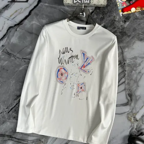 Cheap Louis Vuitton LV T-Shirts Long Sleeved For Unisex #1403493 Replica Wholesale [$34.00 USD] [ITEM#1403493] on Replica Louis Vuitton LV T-Shirts