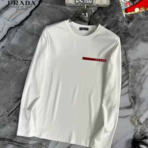 Prada T-Shirts Long Sleeved For Unisex #1403501