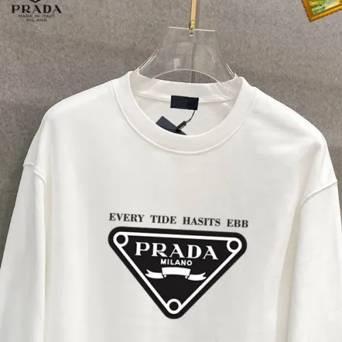 Cheap Prada Hoodies Long Sleeved For Men #1403509 Replica Wholesale [$40.00 USD] [ITEM#1403509] on Replica Prada Hoodies