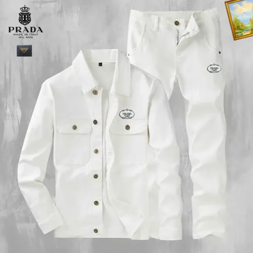 Prada Tracksuits Long Sleeved For Men #1403849