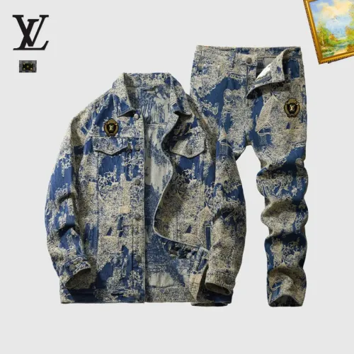 Louis Vuitton LV Tracksuits Long Sleeved For Men #1403863