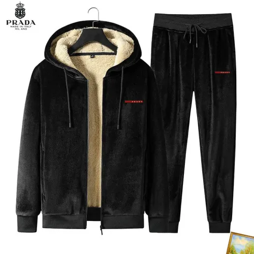 Prada Tracksuits Long Sleeved For Men #1403874