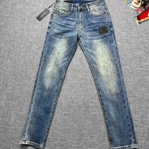 Cheap Dolce &amp; Gabbana D&amp;G Jeans For Men #1403883 Replica Wholesale [$48.00 USD] [ITEM#1403883] on Replica Dolce &amp; Gabbana D&amp;G Jeans