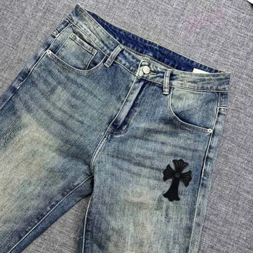 Cheap Chrome Hearts Jeans For Men #1403886 Replica Wholesale [$48.00 USD] [ITEM#1403886] on Replica Chrome Hearts Jeans