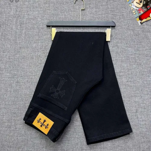 Cheap Chrome Hearts Jeans For Men #1403887 Replica Wholesale [$48.00 USD] [ITEM#1403887] on Replica Chrome Hearts Jeans