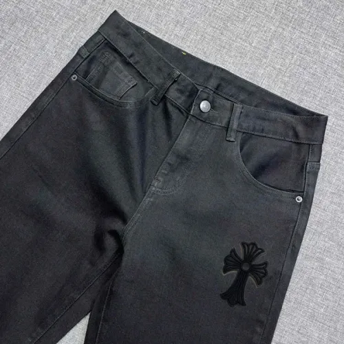 Cheap Chrome Hearts Jeans For Men #1403887 Replica Wholesale [$48.00 USD] [ITEM#1403887] on Replica Chrome Hearts Jeans