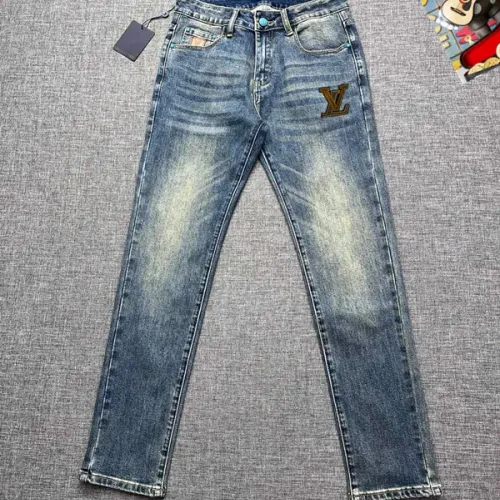 Cheap Louis Vuitton LV Jeans For Men #1403890 Replica Wholesale [$48.00 USD] [ITEM#1403890] on Replica Louis Vuitton LV Jeans