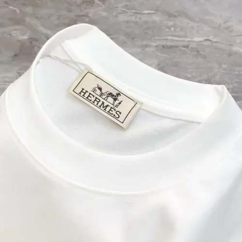 Cheap Hermes T-Shirts Short Sleeved For Unisex #1403937 Replica Wholesale [$27.00 USD] [ITEM#1403937] on Replica Hermes T-Shirts