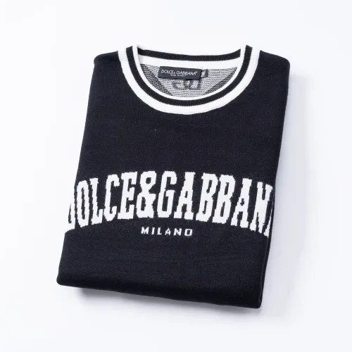 Cheap Dolce &amp; Gabbana D&amp;G Sweaters Long Sleeved For Men #1403960 Replica Wholesale [$45.00 USD] [ITEM#1403960] on Replica Dolce &amp; Gabbana D&amp;G Sweaters