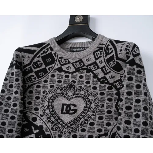 Cheap Dolce &amp; Gabbana D&amp;G Sweaters Long Sleeved For Men #1403966 Replica Wholesale [$45.00 USD] [ITEM#1403966] on Replica Dolce &amp; Gabbana D&amp;G Sweaters