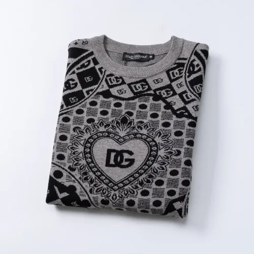 Cheap Dolce &amp; Gabbana D&amp;G Sweaters Long Sleeved For Men #1403966 Replica Wholesale [$45.00 USD] [ITEM#1403966] on Replica Dolce &amp; Gabbana D&amp;G Sweaters