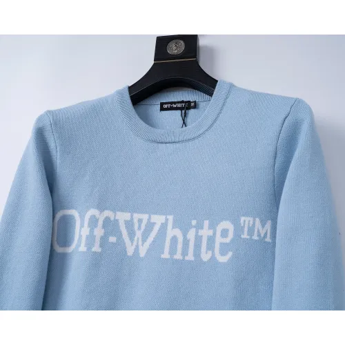 Cheap Off-White Sweaters Long Sleeved For Men #1403970 Replica Wholesale [$45.00 USD] [ITEM#1403970] on Replica Off-White Sweaters