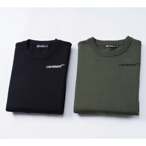 Cheap Off-White Sweaters Long Sleeved For Men #1403972 Replica Wholesale [$45.00 USD] [ITEM#1403972] on Replica Off-White Sweaters