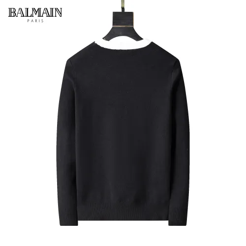 Cheap Balmain Sweaters Long Sleeved For Men #1403991 Replica Wholesale [$45.00 USD] [ITEM#1403991] on Replica Balmain Sweaters