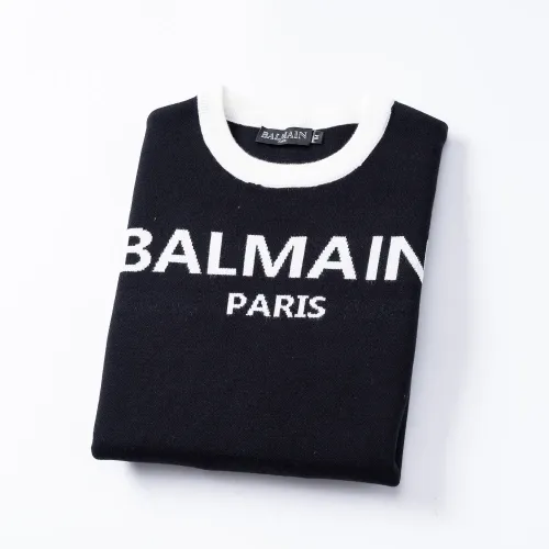 Cheap Balmain Sweaters Long Sleeved For Men #1403991 Replica Wholesale [$45.00 USD] [ITEM#1403991] on Replica Balmain Sweaters