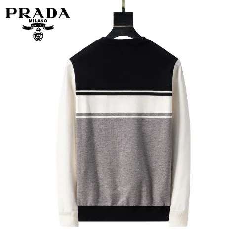 Cheap Prada Sweaters Long Sleeved For Men #1404009 Replica Wholesale [$45.00 USD] [ITEM#1404009] on Replica Prada Sweaters