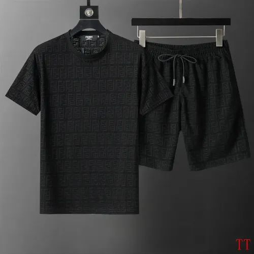 Fendi Tracksuits Short Sleeved For Men #1404028
