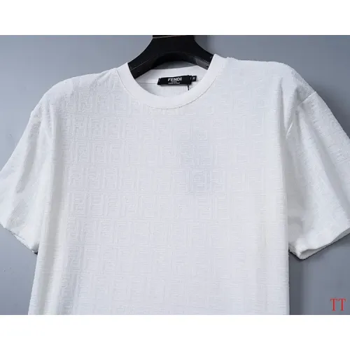 Cheap Fendi Tracksuits Short Sleeved For Men #1404030 Replica Wholesale [$60.00 USD] [ITEM#1404030] on Replica Fendi Tracksuits