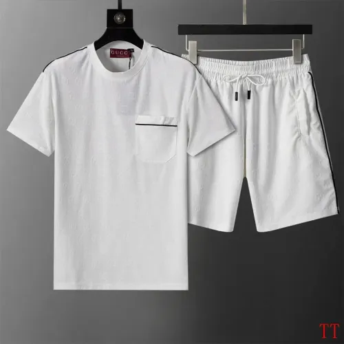 Gucci Tracksuits Short Sleeved For Men #1404046