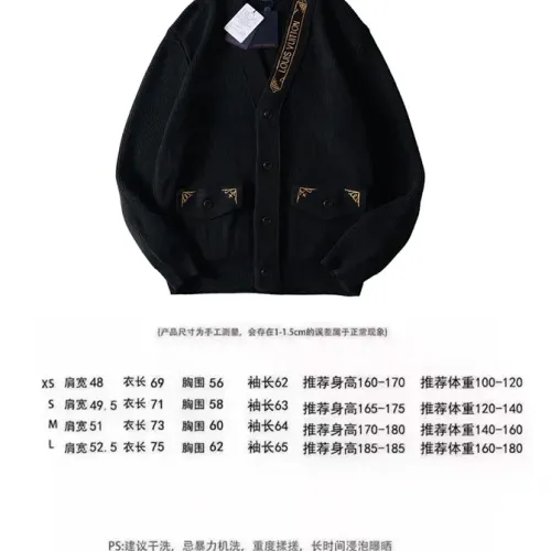 Cheap Louis Vuitton LV Sweaters Long Sleeved For Unisex #1404091 Replica Wholesale [$85.00 USD] [ITEM#1404091] on Replica Louis Vuitton LV Sweaters