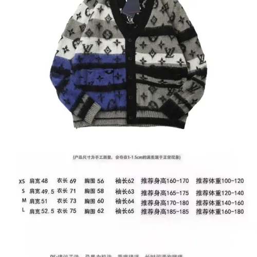 Cheap Louis Vuitton LV Sweaters Long Sleeved For Unisex #1404092 Replica Wholesale [$72.00 USD] [ITEM#1404092] on Replica Louis Vuitton LV Sweaters