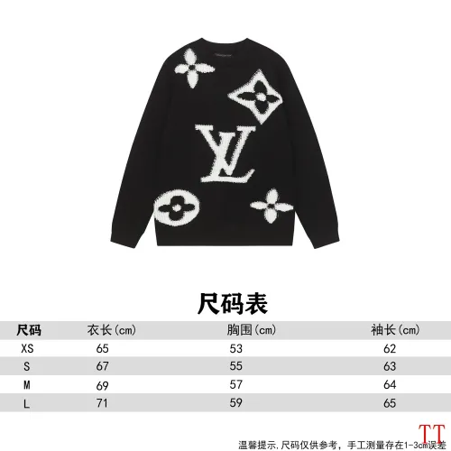 Cheap Louis Vuitton LV Sweaters Long Sleeved For Unisex #1404096 Replica Wholesale [$68.00 USD] [ITEM#1404096] on Replica Louis Vuitton LV Sweaters