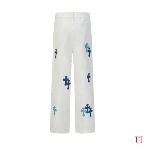 Cheap Chrome Hearts Jeans For Men #1404163 Replica Wholesale [$60.00 USD] [ITEM#1404163] on Replica Chrome Hearts Jeans