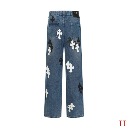 Cheap Chrome Hearts Jeans For Men #1404165 Replica Wholesale [$60.00 USD] [ITEM#1404165] on Replica Chrome Hearts Jeans