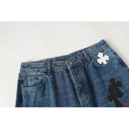 Cheap Chrome Hearts Jeans For Men #1404165 Replica Wholesale [$60.00 USD] [ITEM#1404165] on Replica Chrome Hearts Jeans