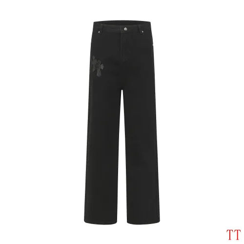 Cheap Chrome Hearts Jeans For Men #1404166 Replica Wholesale [$60.00 USD] [ITEM#1404166] on Replica Chrome Hearts Jeans