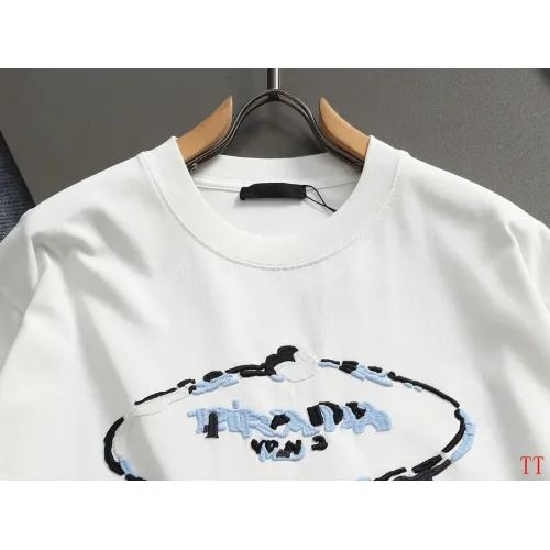 Cheap Prada T-Shirts Short Sleeved For Unisex #1404259 Replica Wholesale [$42.00 USD] [ITEM#1404259] on Replica Prada T-Shirts