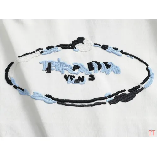 Cheap Prada T-Shirts Short Sleeved For Unisex #1404259 Replica Wholesale [$42.00 USD] [ITEM#1404259] on Replica Prada T-Shirts