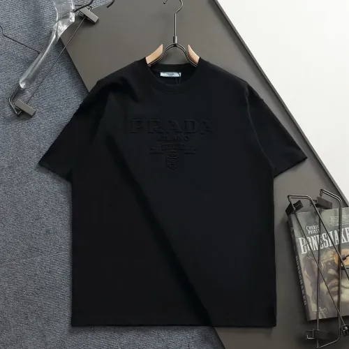 Prada T-Shirts Short Sleeved For Unisex #1404271