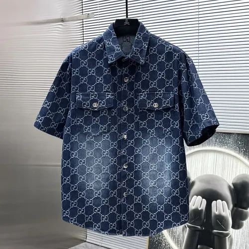 Cheap Gucci Tracksuits Short Sleeved For Men #1404302 Replica Wholesale [$82.00 USD] [ITEM#1404302] on Replica Gucci Tracksuits