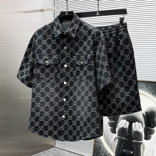 Gucci Tracksuits Short Sleeved For Men #1404303