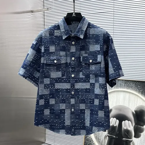 Cheap Louis Vuitton LV Tracksuits Short Sleeved For Men #1404307 Replica Wholesale [$82.00 USD] [ITEM#1404307] on Replica Louis Vuitton LV Tracksuits