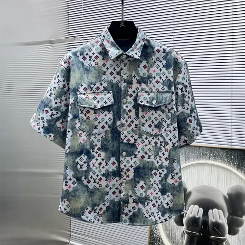 Cheap Louis Vuitton LV Tracksuits Short Sleeved For Men #1404308 Replica Wholesale [$82.00 USD] [ITEM#1404308] on Replica Louis Vuitton LV Tracksuits