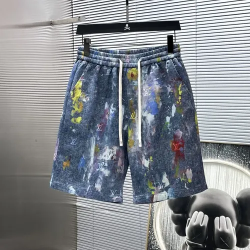 Cheap Louis Vuitton LV Tracksuits Short Sleeved For Men #1404311 Replica Wholesale [$82.00 USD] [ITEM#1404311] on Replica Louis Vuitton LV Tracksuits