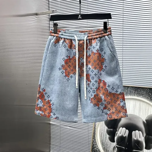 Cheap Louis Vuitton LV Tracksuits Short Sleeved For Men #1404345 Replica Wholesale [$82.00 USD] [ITEM#1404345] on Replica Louis Vuitton LV Tracksuits