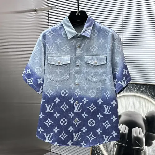 Cheap Louis Vuitton LV Tracksuits Short Sleeved For Men #1404346 Replica Wholesale [$82.00 USD] [ITEM#1404346] on Replica Louis Vuitton LV Tracksuits