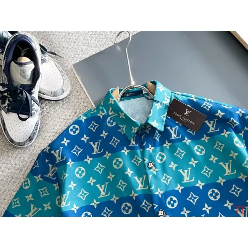 Cheap Louis Vuitton LV Tracksuits Short Sleeved For Men #1404438 Replica Wholesale [$102.00 USD] [ITEM#1404438] on Replica Louis Vuitton LV Tracksuits