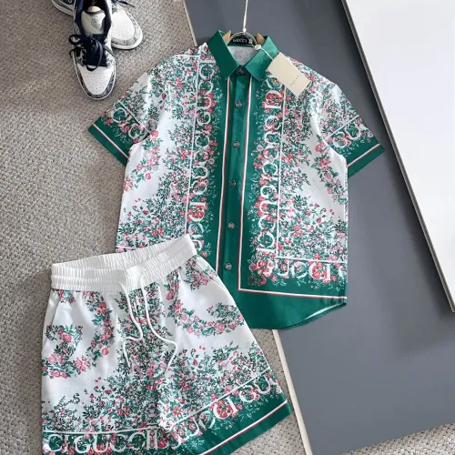 Gucci Tracksuits Short Sleeved For Men #1404443